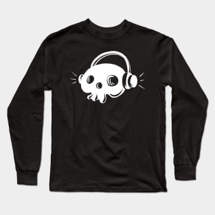 Music Skull Long Sleeve T-Shirt